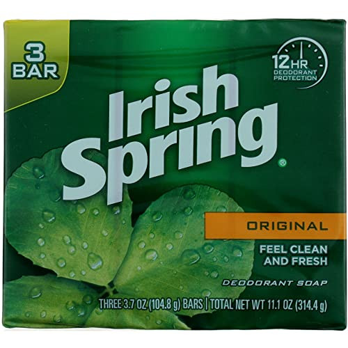 Guerlain Irish Spring Deodorant Bath Bar Original - 3 Ea 3Count