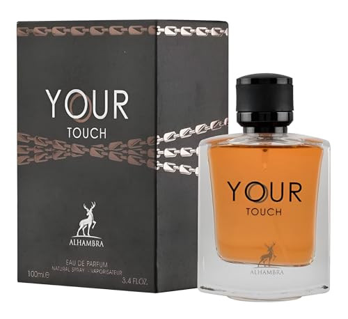 Lattafa Maison Alhambra Your Touch Eau De Parfum Spray For Men 3.4 Ounce