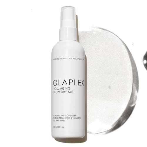 Olaplex Volumizing Blow Dry Mist Weightless Volume Body & Bounce 450 F/232 C Heat Protection For Coily Curly Straight And Wavy 150 Ml / 5.0 Fl Oz