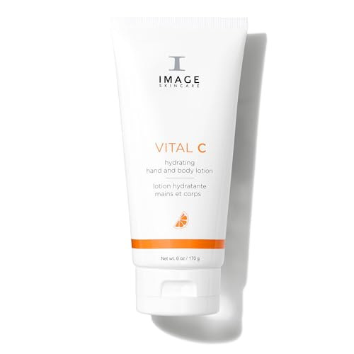 Image Skincare Vital C Hydrating Hand And Body Lotion Brightening And Moisturizing With Vitamin C Shea Butter And Hyaluronic Acid 6 Oz