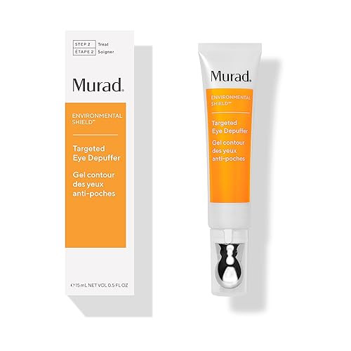 Murad Targeted Eye Depuffer Ginseng Lily And Caffeine Eye Cream Fights Fatigued And Stressed Appearance By Brightening Depuffing And Firming Under-Eye Bags 0.5 Fl Oz