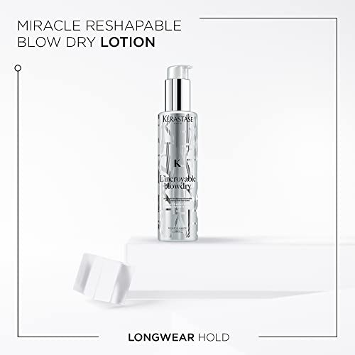 Kerastase L'incroyable Blowdry Serum - Strong Hold Hair Serum Provides Heat Protection Up To 450 F Controls Frizz