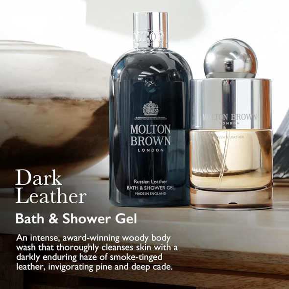 Molton Brown Dark Leather Body Wash 10 Fl. Oz.