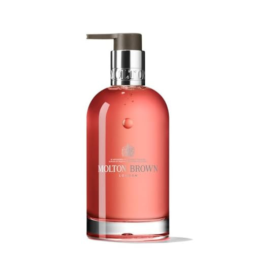Molton Brown Heavenly Gingerlily Fine Liquid Hand Wash Glass Bottle - Luxury Hand Soap 6.76 Fl. Oz.