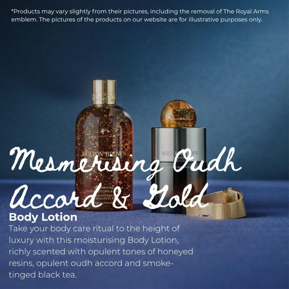 Molton Brown Mesmerising Oudh Accord & Gold Body Lotion 10 Fl. Oz.