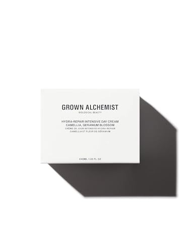 Grown Alchemist Hydra Repair Intensive Day Cream Hydrating Facial Cream With Glycerin Vitamin E + Rosehip 1.35 Ounce