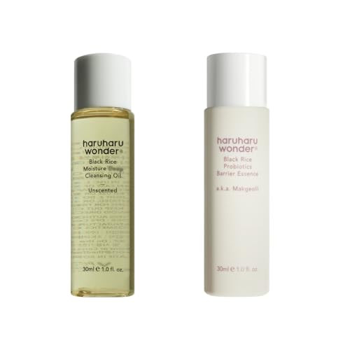 Haruharu Wonder Travel Size Trial Set Cleansing Oil And Barrier Essence