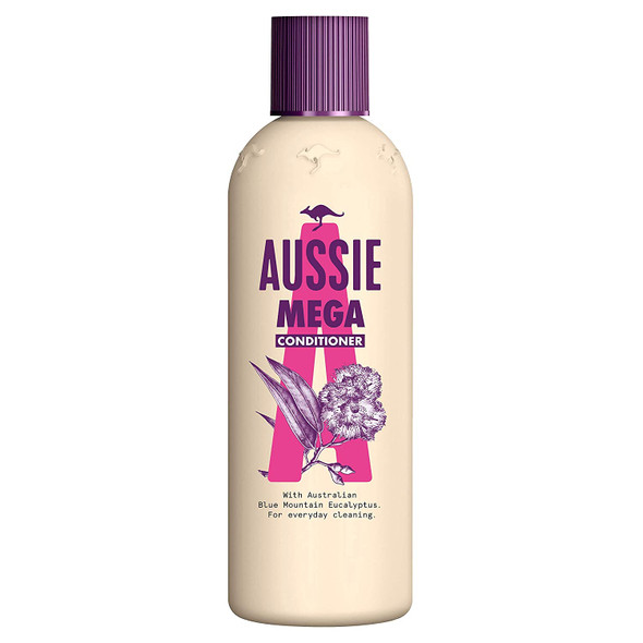 Aussie Hair Conditioner Mega For Daily Conditioning, 250ml