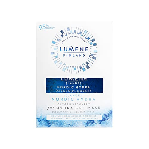 Lumene Nordic Hydra L Hde Oxygen Recovery 72H Hydra Gel Mask 5.1 Fl.Oz Transparent