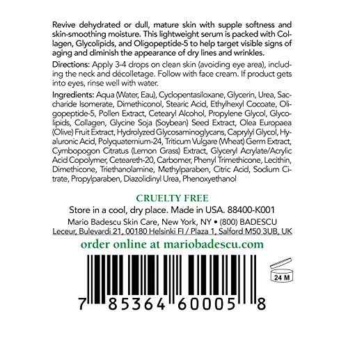 Mario Badescu Corrective Complex Emulsion Multi-Corrective Face Serum | Lightweight Anti-Aging Skin Care Serum | Face Care That Softens Dry Fine Lines & Wrinkles | 1 Fl Oz