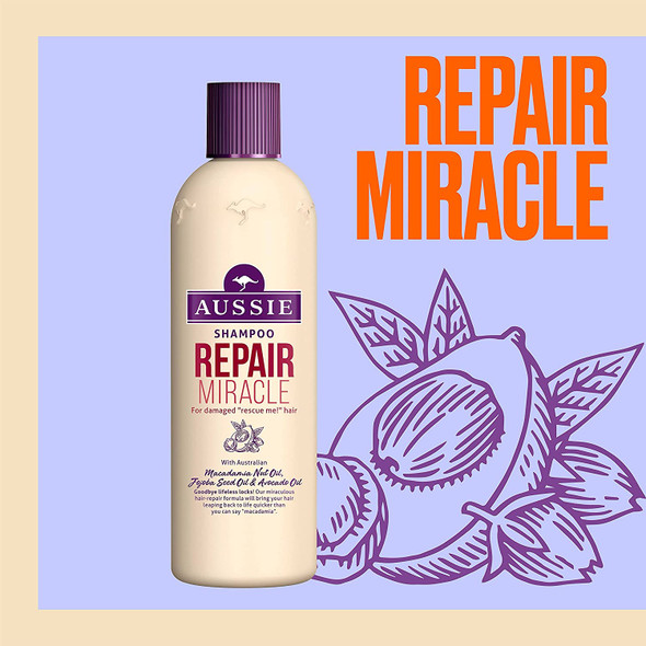 Aussie Miracle Shampoo 300ml