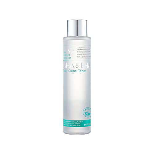 Mizon Aha&Bha Daily Clean Toner Daily Peeling Smooth Skin Removes Dead Skin Healthy Skin Korean Skincare (5.07 Fl Oz)