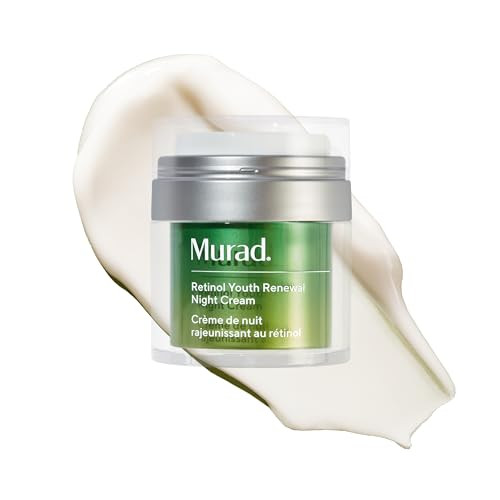 Murad Retinol Youth Renewal Night Cream - Anti-Aging Moisturizer With Retinol Tri-Active Technology And Niacinamide Gently Fights Wrinkles And Fine Lines Boosts Radiance And Firms Skin - 1.7 Fl Oz