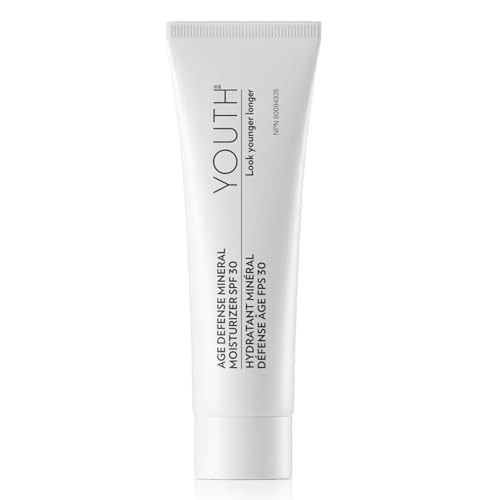 Shaklee - Youth - Age Defense Mineral Moisturizer Spf 30 - Mineral-Based With Titanium Dioxide & Squalane - Certified Gluten-Free & Vegan - 1.7 Oz