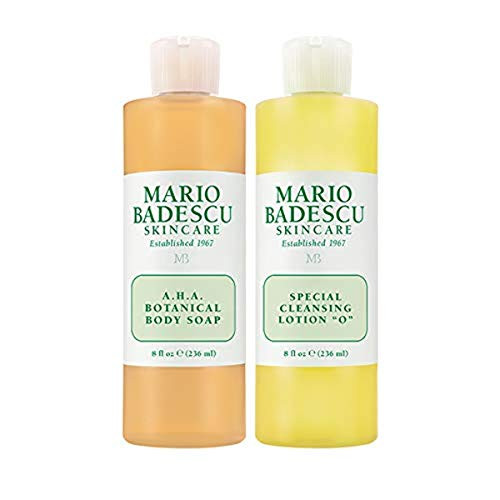 Mario Badescu Body Breakout Kit For Chest Back And Shoulders Includes A.H.A. Botanical Soap And Special Cleansing Lotion "O" Body Toner Ideal For Combination Or Oily Skin 2 Ct.