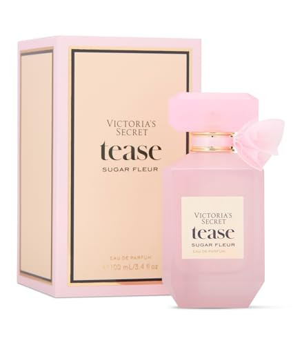 Victoria's Secret Tease Sugar Fleur Eau De Parfum Notes Of Fresh Apple Floral Bud And Pink Caramel Perfumes For Women ( ) 3.4 Oz