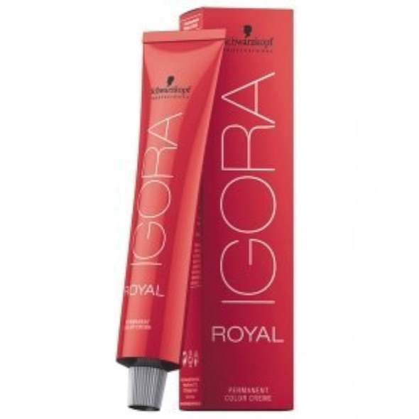 Schwarzkopf Igora Royal 8-77 - Light Blonde Copper Extra Hair Colour/Tint Tube By Igora Royal 60Ml