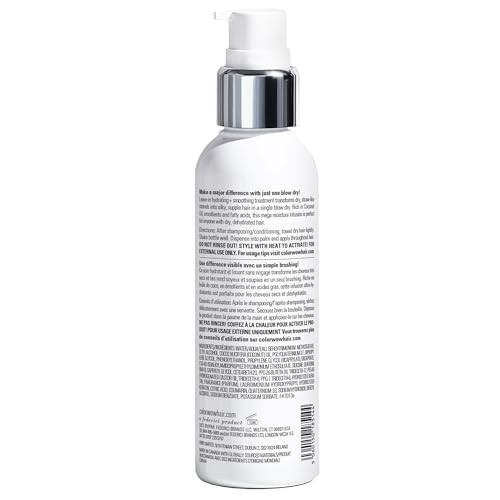 Color Wow Dream Cocktail Coconut Infused Leave-In Treatment Silky Supple Frizz- Hair Blow Dry Boost Heat Protectant