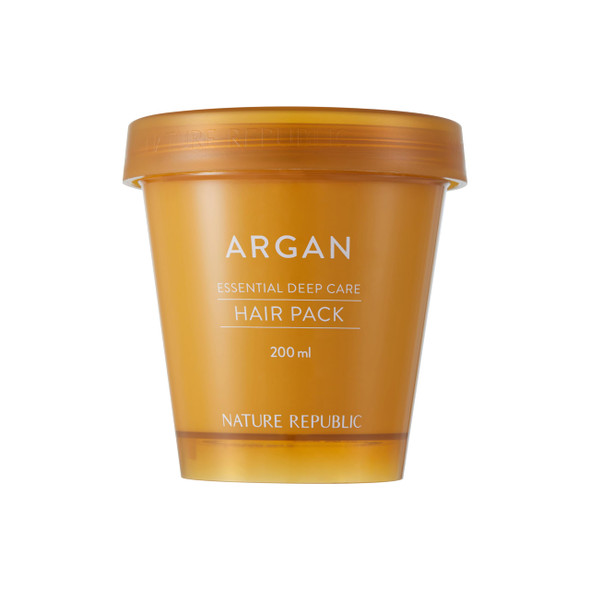 Nature Republic Argan Essential Deep Care Hair Pack / 200 Ml 6.76 Fl Oz