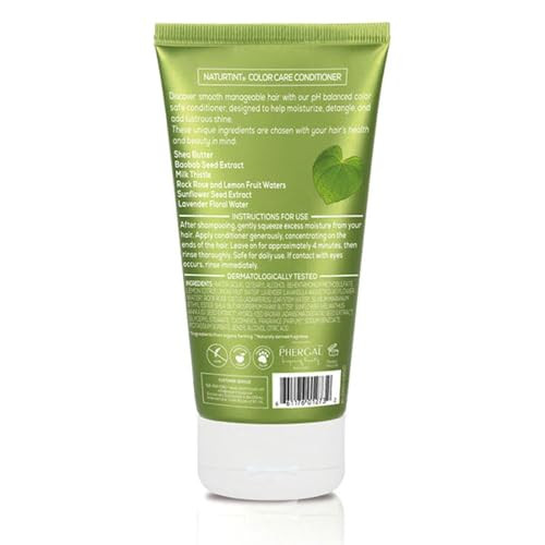 Naturtint Color Care Conditioner For Color-Treated Dry Or Normal Hair Formulated To Retain Vibrancy Without Parabens Sodium Lauryl Sulfate Or Sodium Laureth Sulfate