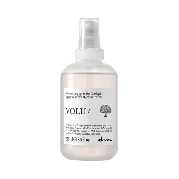 Davines Volu/Mist Leave-On Root Lifting Spray For Added Volume Suitable For All Hair Types - Weightless Formula Leaves Hair Soft And Shiny With Turnip Root Extract