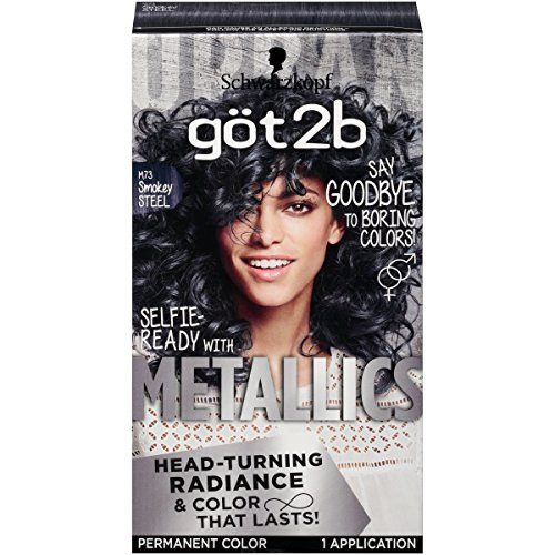 Got2B Metallic Permanent Hair Color M73 Smoky Steel