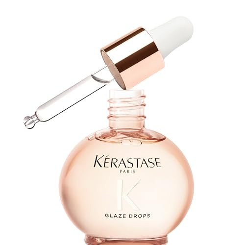 K Rastase Kerastase Gloss Absolu Glaze Drops Anti-Frizz Hair Oil - Adds Gloss And Shine Nourishes And Hydrates Hair With Hyaluronic Acid And Glycolic Acid For All Hair Types