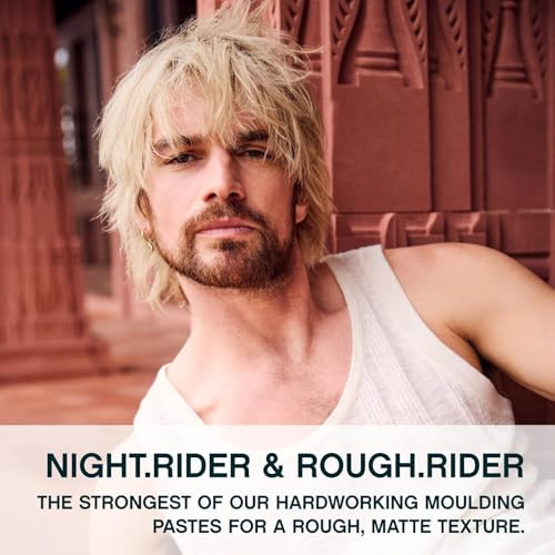 Kevin.Murphy Night.Rider & Rough.Rider - Strong Hair Paste & Strengthening Clay - For All Hair Types - Matte Texture - Sulphate- Care - / 30 G 1.1 Fl Oz 2 Pack