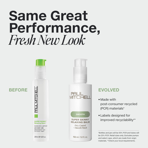 Paul Mitchell Super Skinny Relaxing Balm Frizz Control For Wavy Curly Or Textured Hair