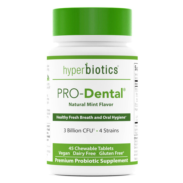 PRO-Dental 45 chewable tabs by Hyperbiotics