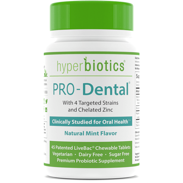 PRO-Dental 45 chewable tabs by Hyperbiotics