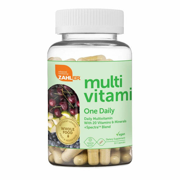 Multivitamin One Daily 60 caps by Advanced Nutrition by Zahler