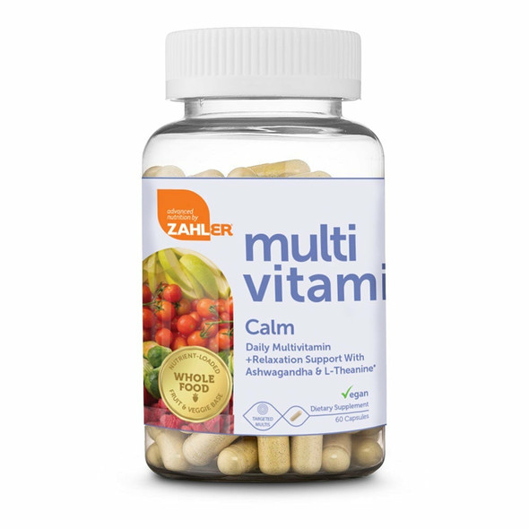 Multivitamin Calm 60 caps by Advanced Nutrition by Zahler