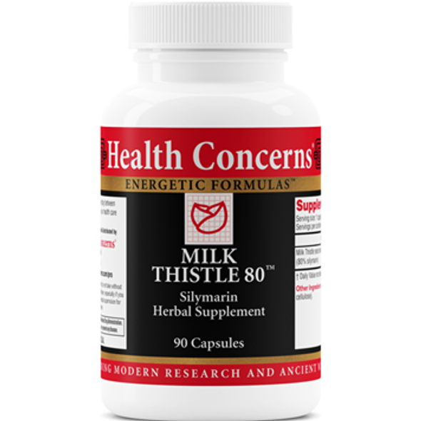Milk Thistle 80 90 caps by Health Concerns