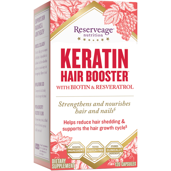 Keratin Hair Booster 120 vegcaps by Reserveage