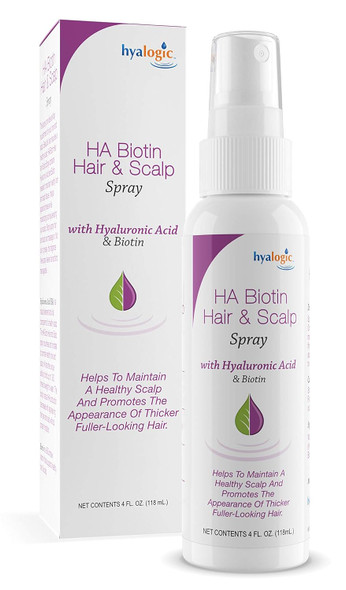 Ha Biotin Hair & Scalp Spray 4 Fl Oz By Hyalogic