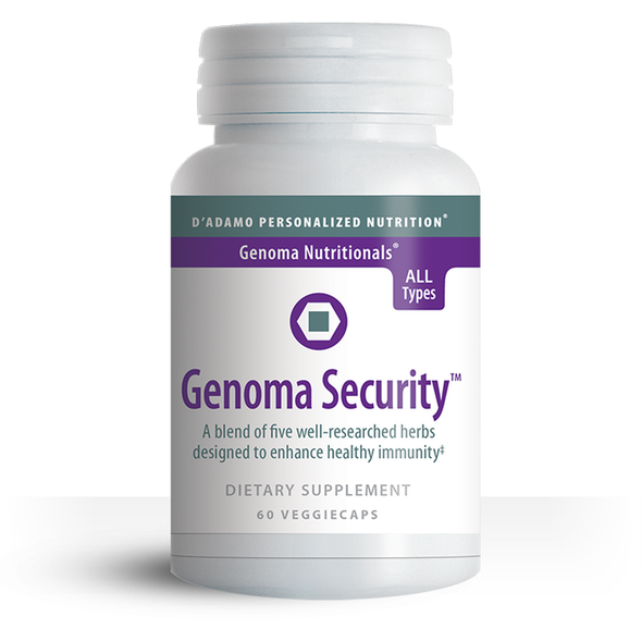 Genoma Security 60 caps by DAdamo Personalized Nutrition