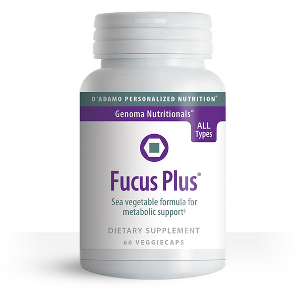 Fucus Plus 60 caps by DAdamo Personalized Nutrition