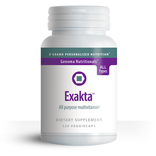 Exakta 120 caps by DAdamo Personalized Nutrition