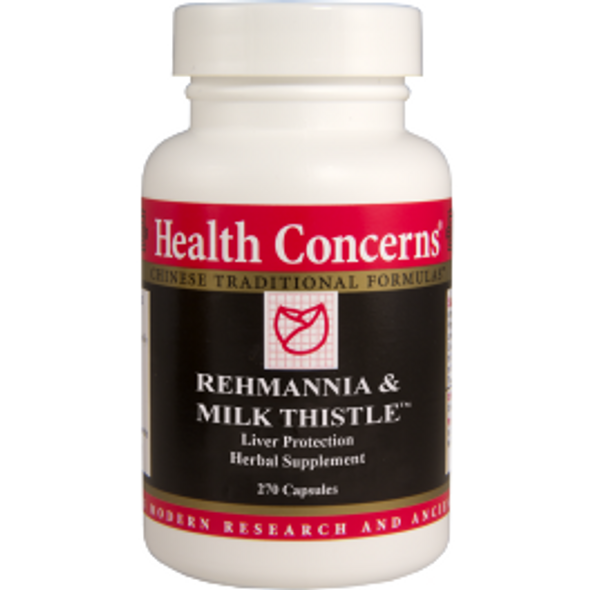 Rehmannia & Milk Thistle 270 caps by Health Concerns