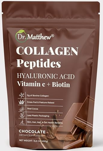 Dr Matthew Chocolate Collagen Powder