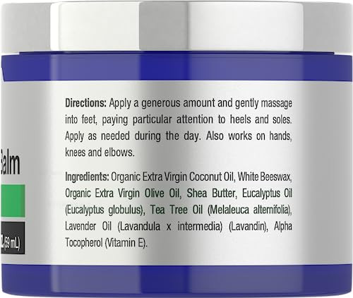 Horbaach Tea Tree Oil Foot Balm 2 Oz