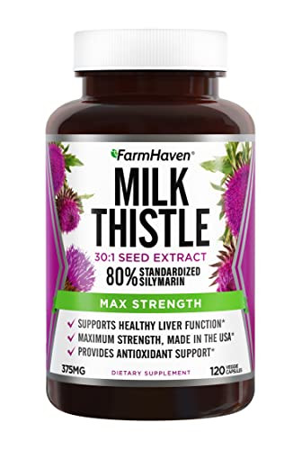 Farmhaven Usda Organic Milk Thistle Capsules