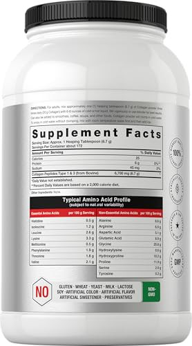 Horbaach Collagen Peptides Powder 40 Oz