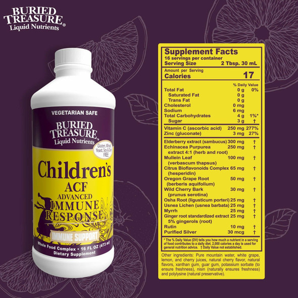 Childrens ACF 16 fl oz by Buried Treasure