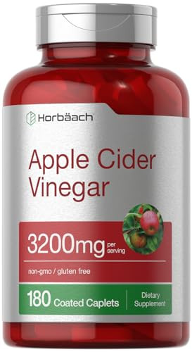 Horbaach Apple Cider Vinegar Caplets 3200Mg