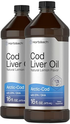 Horbaach Arctic Cod Liver Oil With Epa/Dha 16 Fl Oz