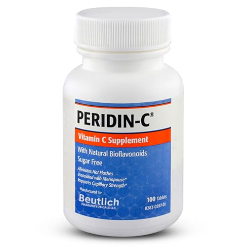 Beutlich Peridin C Vitamin C Supplement With Citrus Bioflavonoids 100 Count