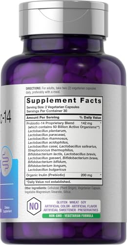Horbaach Probiotics For Women And Men 60 Capsules