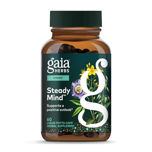 Gaia Herbs Steady Mind 60 Servings